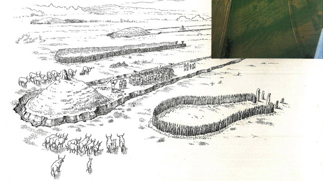 Dessin tertre