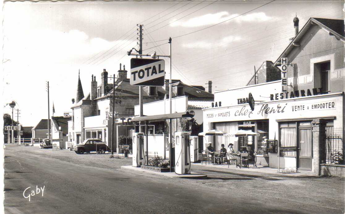 La Plaine, rue de Caen, années 50